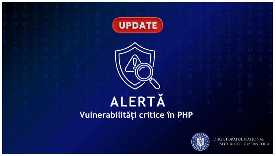Directoratul Național pentru Securitate Cibernetică (DNSC) a emis o alertă critică privind două vulnerabilități majore în limbajul PHP (PHP2Shell), care le permit hackerilor să preia controlul serverelor fără autentificare.